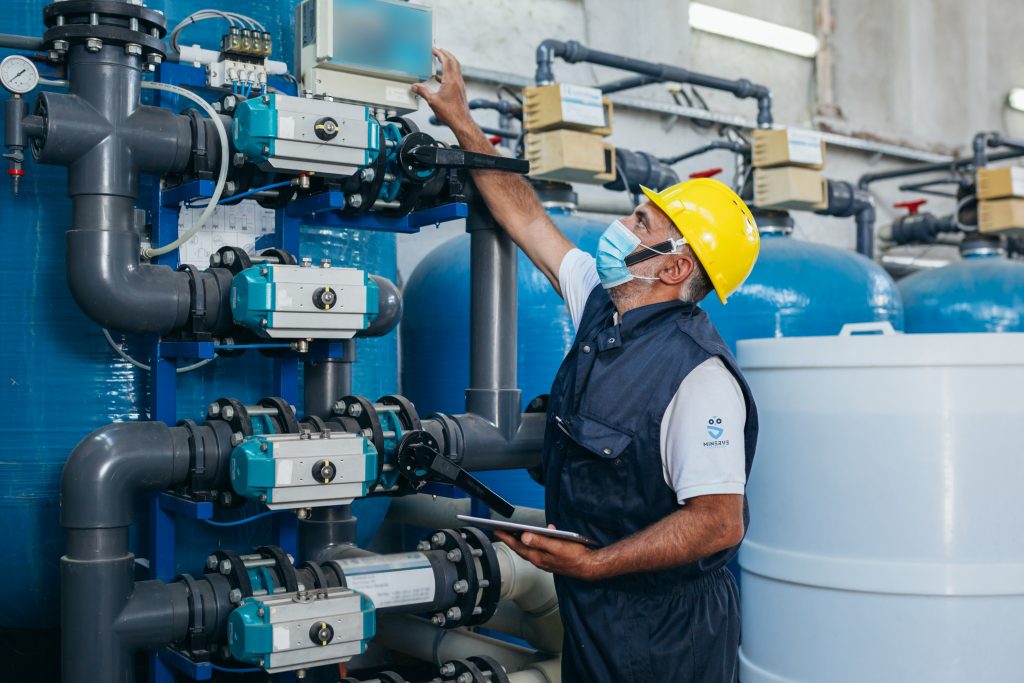 Maintenance réseau d'eau par Minerve
